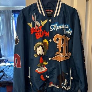 Members Only Looney Tunes Blue Jacket